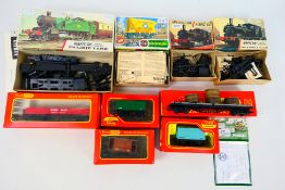 Triang - Hornby - Airfix Ratio - Five boxed OO gauge items rolling stock items with some OO gauge