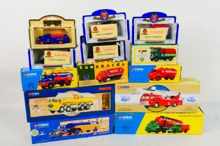 Corgi - Lledo - Oxford - Gulf - A collection of boxed trucks including a limited edition Diamond