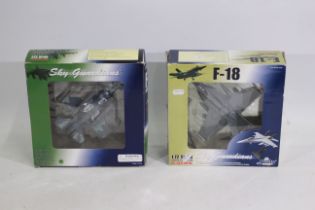 Witty Wings - Sky Guardians - Two boxed diecast 1:72 scale military aircraft from Sky Guardians.