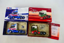 Corgi - 2 x boxed limited edition trucks,