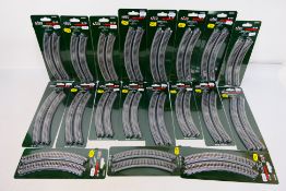 Kato - A collection of 19 packs of Kato N gauge railway track.
