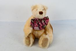 Deans Rag Book Company - A limited edition jointed mohair bear named Mrs Parker.