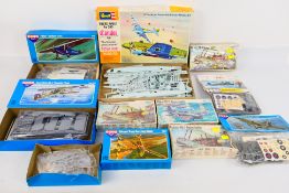 Revell - Frog Novo - 10 boxed / bagged vintage plastic military model aircraft model kits in 1:72