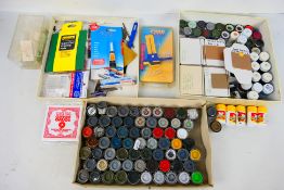 Humbrol - Xtradecal - Model Craft - Others - A large quantity of used Humbrol model paints,