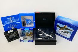 Hogan Wings - JC Wings - Armour Collection - Corgi - Herpa - Five boxed diecast military aircraft