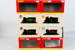 Hornby - Four boxed 0-4-0 steam locomotives from Hornby. Lot consists of R2439 Class D Op.No.