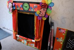 Stage - A small stage set up, ideal for Punch & Judy.