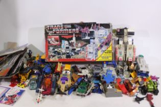 Hasbro - Bandai - Tonka - Others - An unboxed group of Gobots, Transformers,