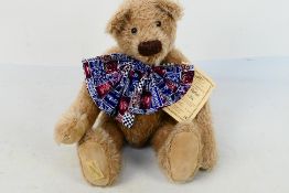 Deans Rag Book Company - A limited edition jointed mohair bear named Master Parker.