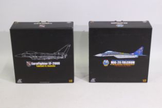 JC Wings - Two boxed diecast 1:72 scale military aircraft from JC Wings.