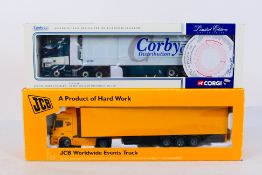Corgi - Joal - 2 x boxed trucks in 1:50 scale,