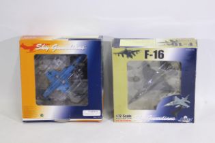 Witty Wings - Sky Guardians - Two boxed diecast 1:72 scale military aircraft from Sky Guardians.