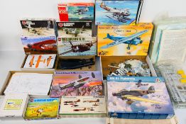 Airfix - Italeri - Dora Wings - Others - A collection of part built and incomplete model kits.