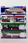 Corgi - Eddie Stobart - 3 x trucks in 1:50 scale,