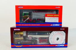 Corgi - 2 x boxed limited edition trucks in 1:50 scale,