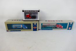 Corgi - WSI , 3 x American trucks in 1:50 scale, a Mack F700 6x4 # 02-2400,