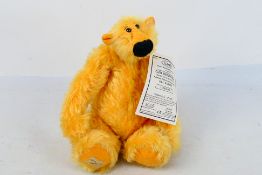 Deans Rag Book Company - A limited edition jointed mohair bear named Lonesome designed by Jill