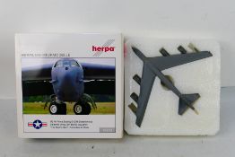 Herpa - A boxed diecast Limited Edition 1:200 scale Herpa #554619 USAF Boeing B-52H Stratofortress,