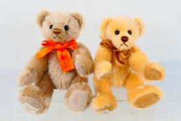 Dean's Rag Book - 2 x limited edition jointed mohair bear named Hubert and Hejda made for the