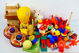 Fisher Price - Chad Valley - Others - A collection of unboxed vintage children's toy mostly plastic.