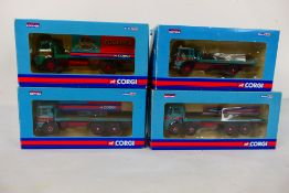 Corgi - Four boxed Limited Edition 1:50 scale diecast model trucks from Corgi's Pollocks 70