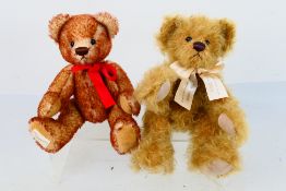 Dean's Rag Book - 2 x limited edition jointed mohair bear named Hamilton and Hogan made for the