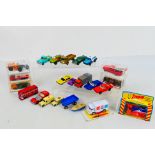 Matchbox - Majorette - Hot Wheels - Lone Star - A collection of vehicles including Volkswagen