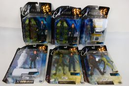 McFarlane Toys - Six carded X-Files 'Fight The Future' 6" action figures from McFarlane Toys.