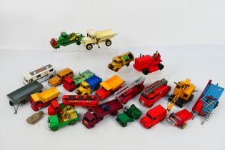 Dinky - Crescent - Matchbox - Benbros - A group of vehicles including Jeep # 405,