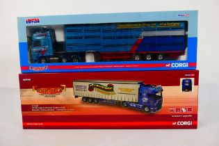 Corgi - Two boxed diecast 1:50 scale Limited Edition 'Hauliers of Renown' model trucks.