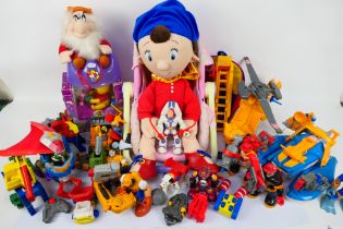 Fisher Price - Noddy - Winnie The Pooh - Playmates - A collection of plastic toys,