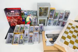 Eaglemoss - Marvel - A boxed Marvel Chess Board with 23 x boxed figures including Wasp, Wolverine,