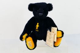Dean's Rag Book - A limited edition jointed mohair bear named Nightfall made for the Dean's