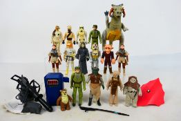 Star Wars - LFL - CPG - GMFGI - A group of 14 loose vintage Star Wars action figures with some