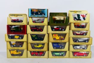 Matchbox - 22 boxed Matchbox Models of yesteryear diecast model cars.