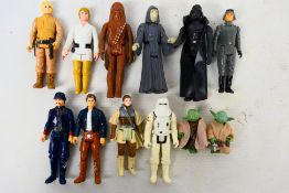 Star Wars - LFL - CPG - GMFGI - A group of 12 loose vintage Star Wars action figures.