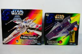 Kenner - Two boxed Star Wars 1995 'Power of the Force' vehicles.