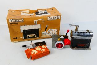 Mamod - A boxed Mamod Stationary Steam Engine # SP3.