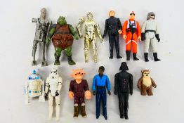 Star Wars - LFL - CPG - GMFGI - A group of 12 loose vintage Star Wars action figures.