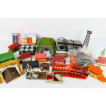 Tri-ang - H and M - Playcraft - Kleinbahn - A collection of OO / HO scale trackside items including