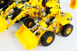 Lego - Five unboxed and built Lego Technic models.