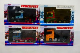 Corgi - Four boxed Limited Edition diecast trucks predominately from Corgi's 'Truckfest' series.