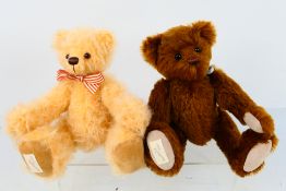 Dean's Rag Book - 2 x limited edition jointed mohair bear named Harry and Harris made for the