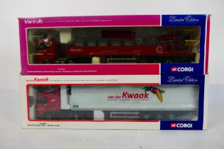 Corgi - Two boxed diecast 1:50 scale Limited Edition model trucks.