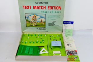 Subbuteo - A boxed Subbuteo Cricket set dated 1973.