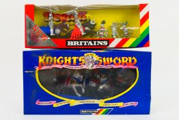 Britains - Two boxed Britains Deetail Knights sets.
