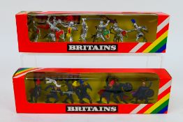 Britains - Two boxes of Britains Deetail figures.