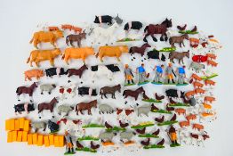 Britains - A loose collection of over 100 Britains plastic Farm animal,