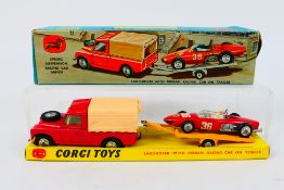 Corgi - A boxed Land Rover and trailer with Ferrari racing car # GS 17.