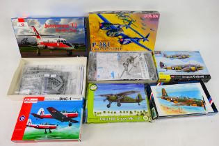 Dragon - AModel - AZ Model - Legato - Other - Six boxed 1:72 scale plastic aircraft model kits.